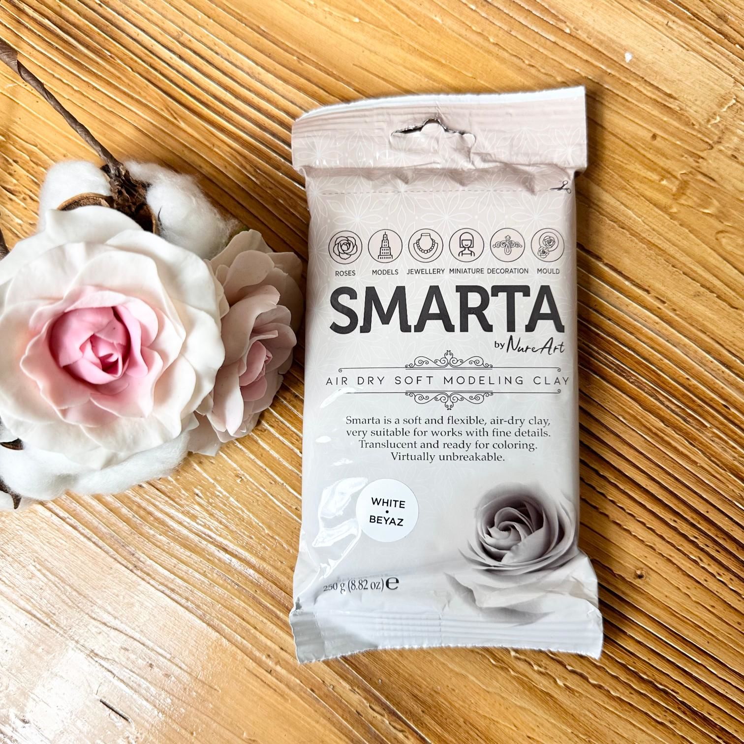 MODELLEME HAMURU - BEYAZ 250 G