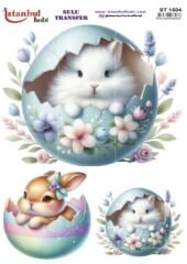 Sulu Transfer IST 1504 25x35cm tavşan
