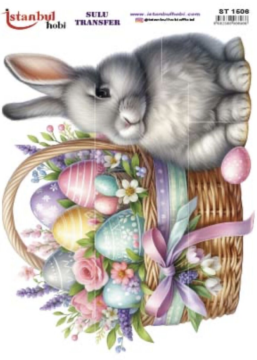 Sulu Transfer IST 1506 25x35cm tavşan