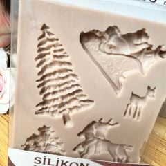 SİLİKON KALIP - NOEL SET 10X13