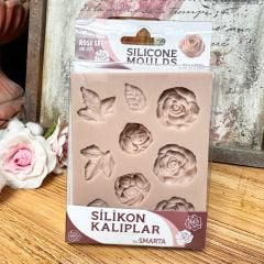 SİLİKON KALIP - GÜL SETİ 10X13