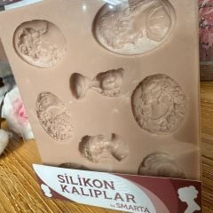 SİLİKON KALIP - CAMEO SETİ 10X13