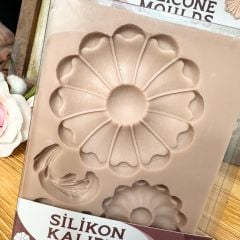 SİLİKON KALIP - PAPATYA SETİ 10X13