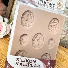 SİLİKON KALIP - BROŞ SETİ 10X13