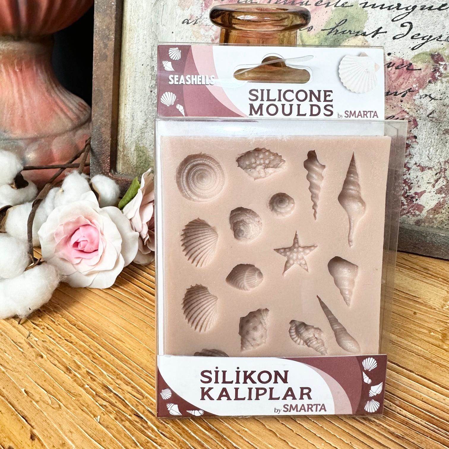 SİLİKON KALIP - DENİZ KABUKLARI 10X13