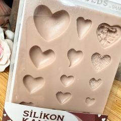 SİLİKON KALIP - KALPLER 10X13
