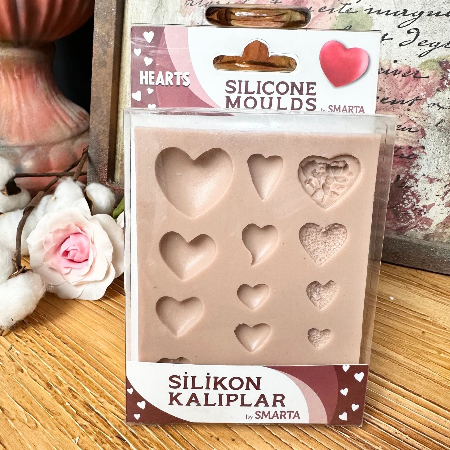SİLİKON KALIP - KALPLER 10X13