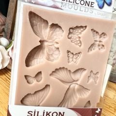 SİLİKON KALIP - KELEBEKLER 10X13