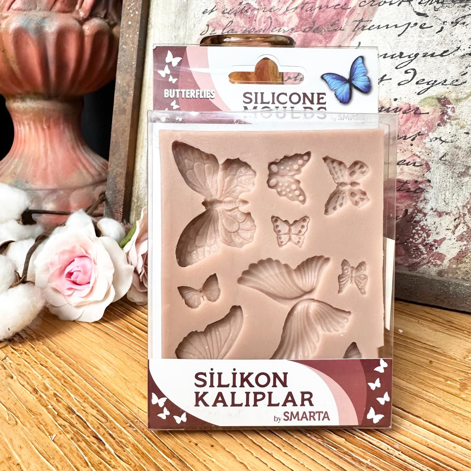 SİLİKON KALIP - KELEBEKLER 10X13