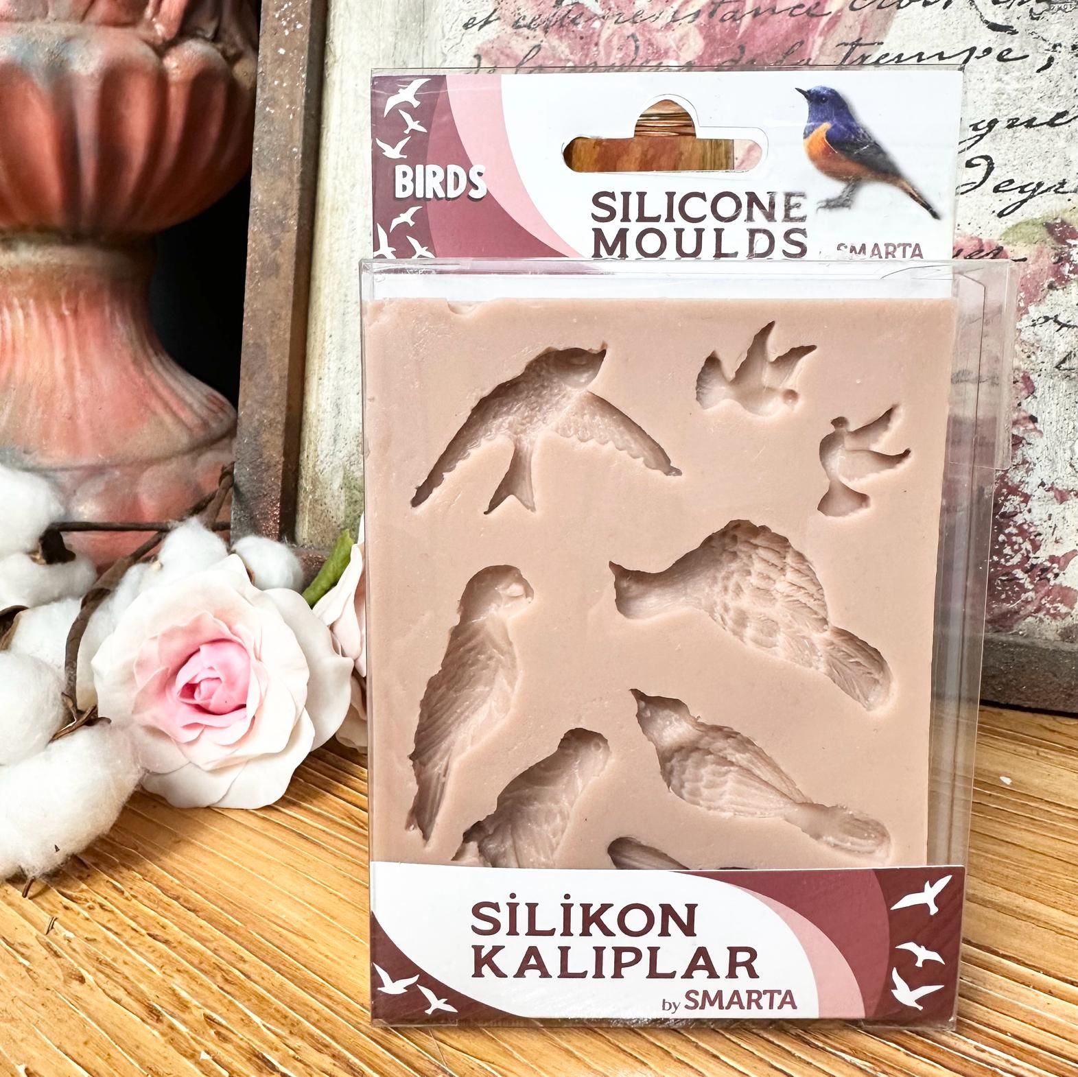 SİLİKON KALIP - KUŞLAR 10X13