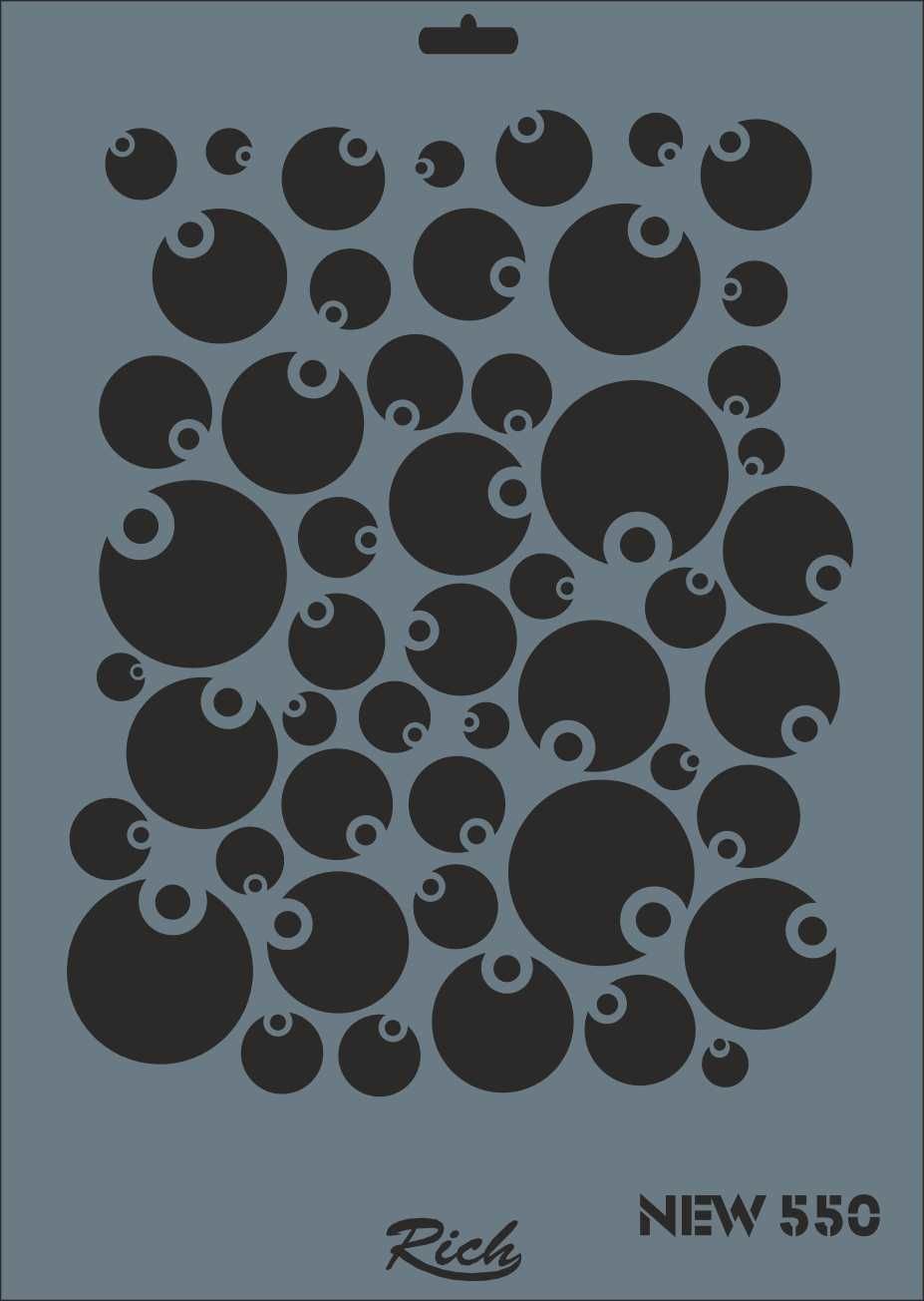 New Stencil 550 25cm x 35cm