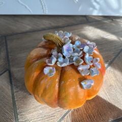 Kabartma Çiçekli Kabak-Orta