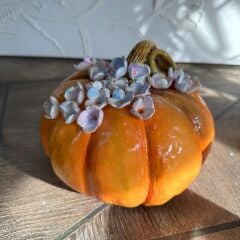 Kabartma Çiçekli Kabak-Orta