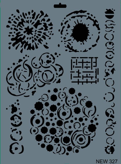 New Stencil 327 25cm x 35cm