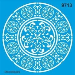 MANDALA 9713  30x30cm YUVALAK DESEN