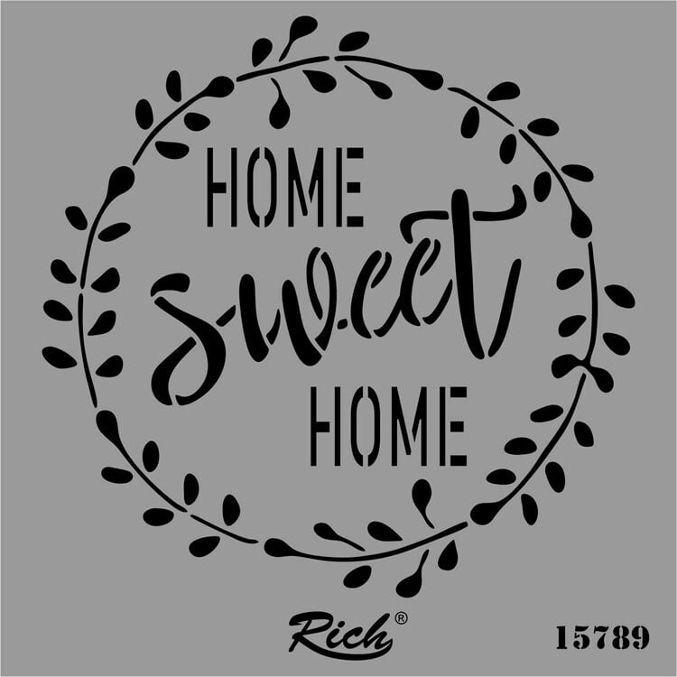 15789 Kare Stencil 25 cm x 25 cm