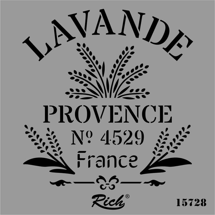 15728 Kare Stencil 25 cm x 25 cm