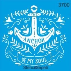 Ruhun Çıpası 3700 20x20 cm