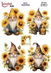 Sulu Transfer IST 943 25x35cm ayçiçek