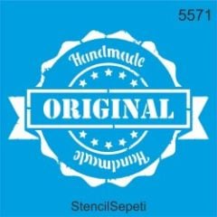 Orjinal 5571 Stencil 20x20 cm