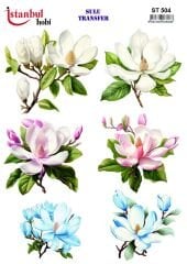 Sulu Transfer IST 504 25x35cm Manolya Desen