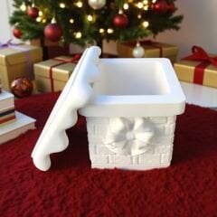 Yılbaşı Bacası Kutu Obje