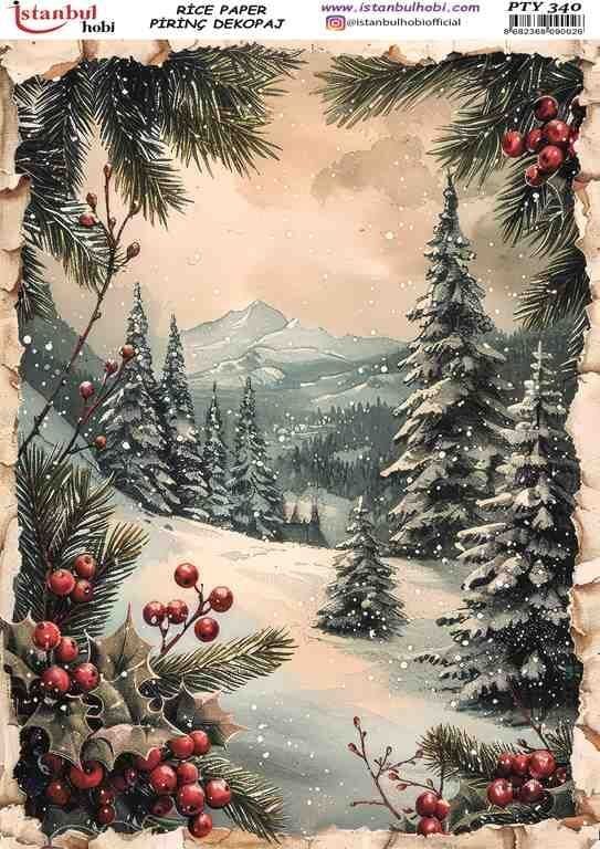 Yılbaşı pirinç Dekopaj Pyt 340