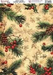 Yılbaşı pirinç Dekopaj Pyt 316