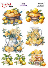 Sulu Transfer IST 846 25x35cm Limon