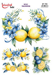 Sulu Transfer IST 795 25x35cm Limon