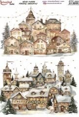 Yılbaşı pirinç Dekopaj Pyt 102 evler