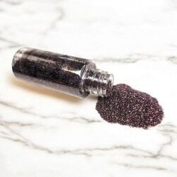 Toz Sim Glitter 50 cc  Kahverengi shine mix