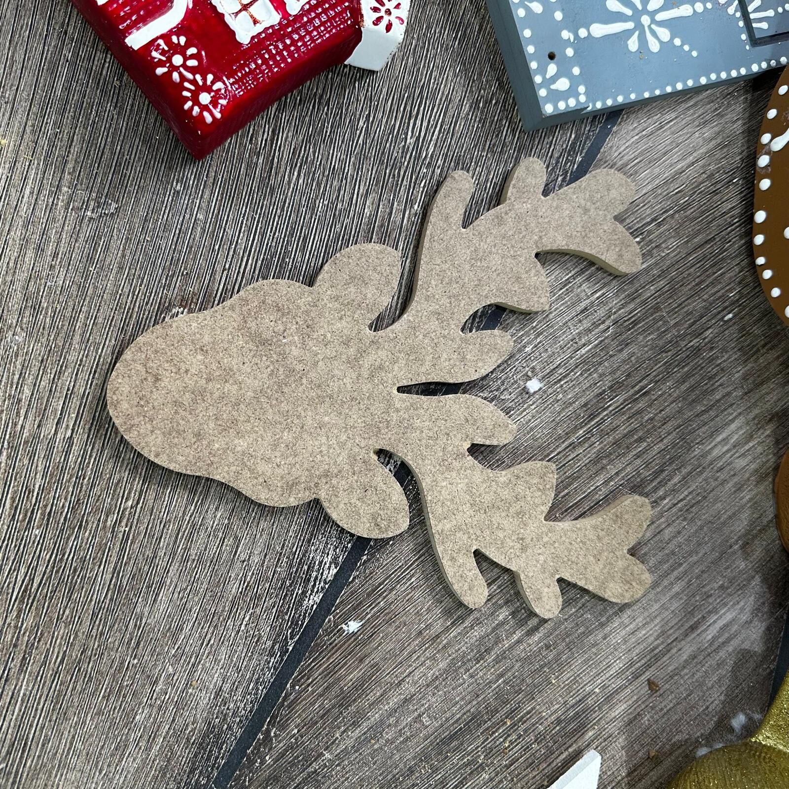 Ahşap Geyik Başı cnc kesim