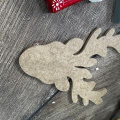 Ahşap Geyik Başı cnc kesim