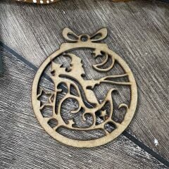 Ahşap Ağaç Süsü