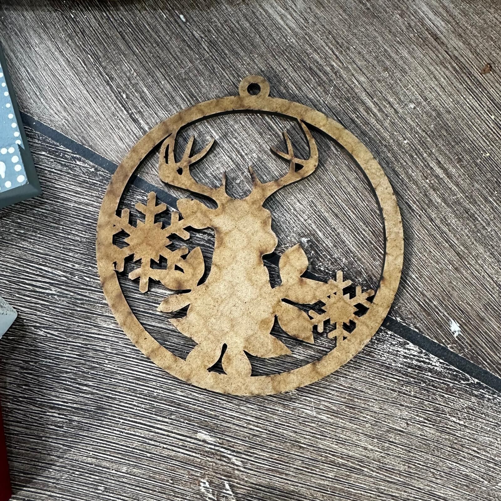 Ahşap Ağaç Süsü