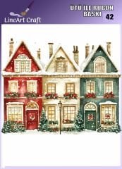 Ütü İle Rub On Transfer Ev desen