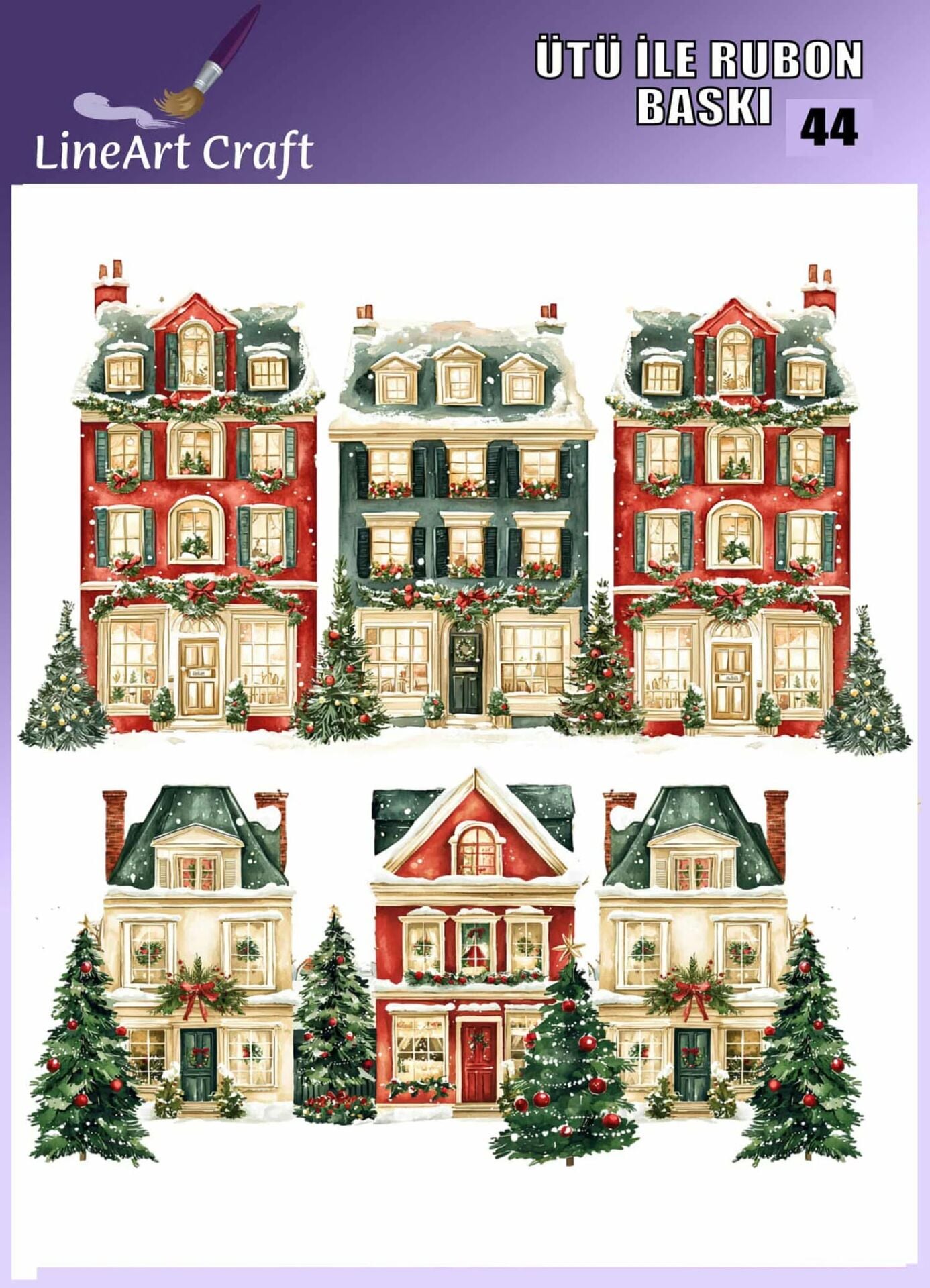 Ütü İle Rub On Transfer Ev desen