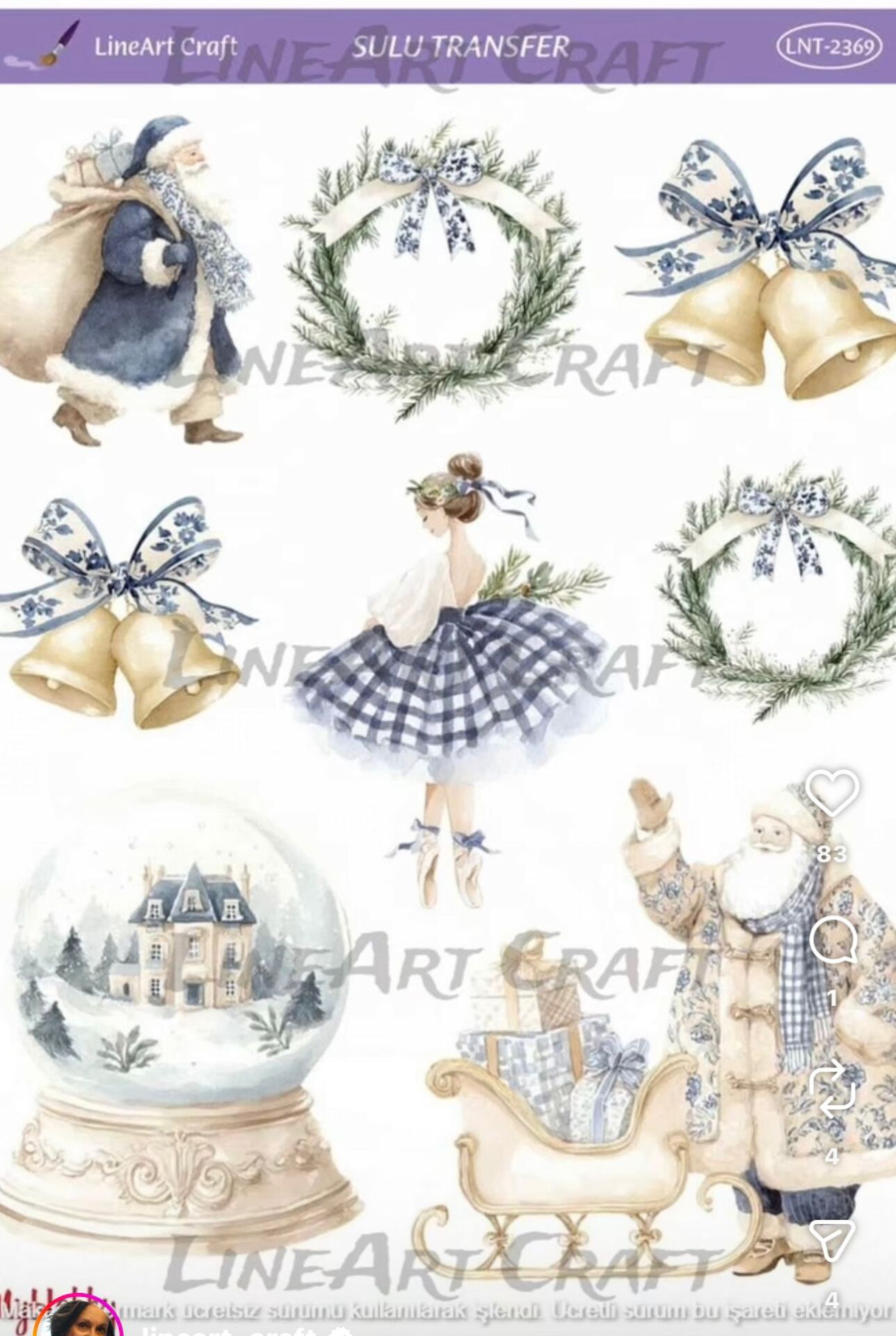 Sulu Transfer LNT 2369 yılbaşı