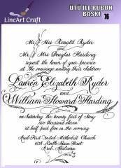 Ütü İle Rub On Transfer 76 yazılı desen