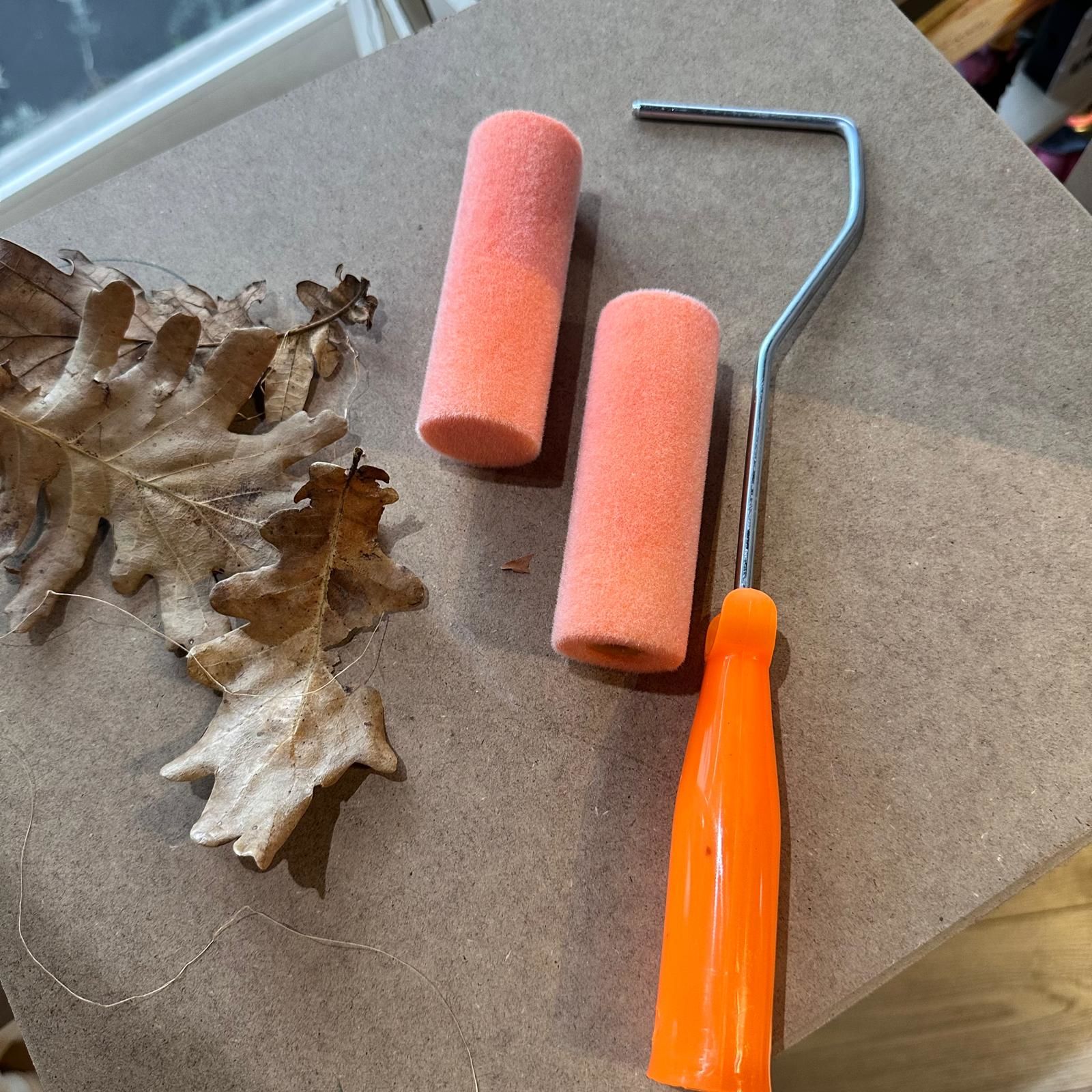 Kadife Rulo 5 cm Set 2 Yedekli