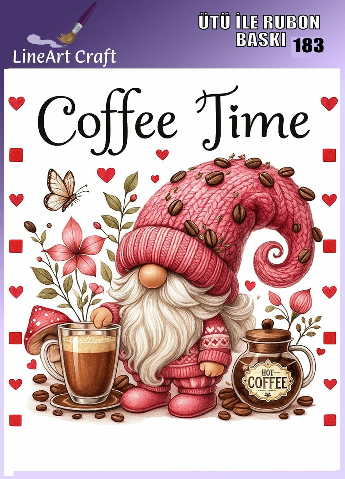 Ütü İle Rub On Transfer 183 cüce ve kahve zamanı