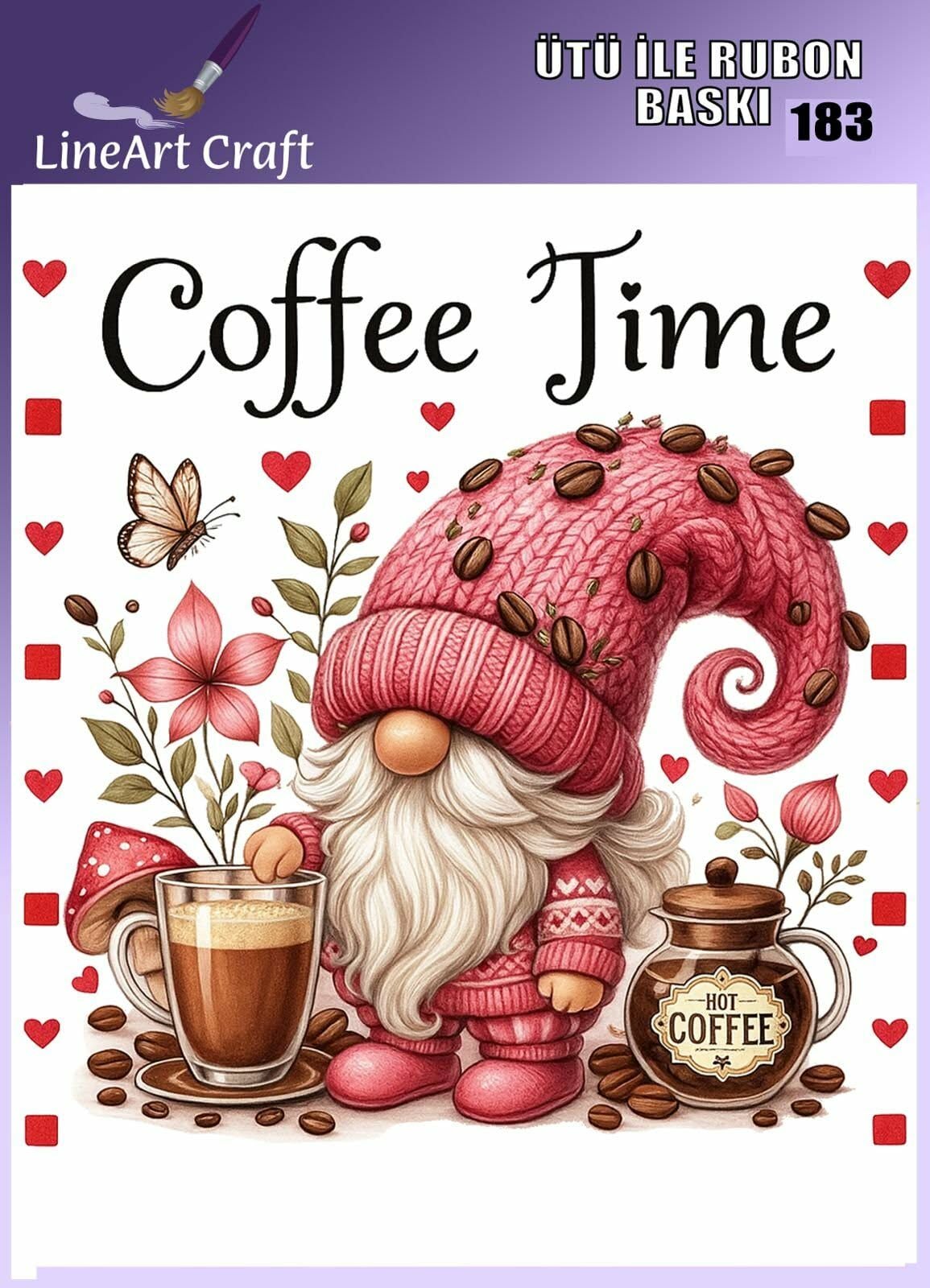 Ütü İle Rub On Transfer 183 cüce ve kahve zamanı