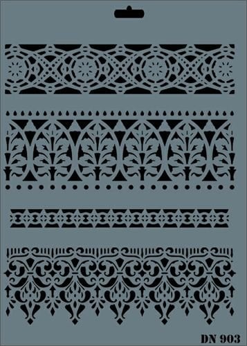 Dn Stencil 903 Dantel Seri