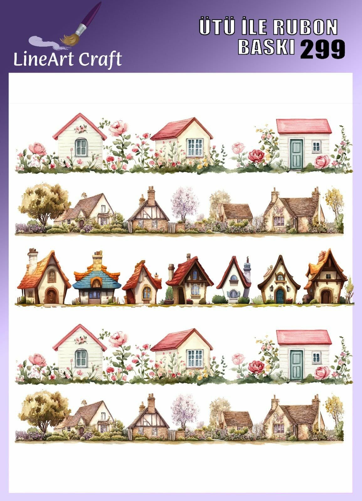 Ütü İle Rub On Transfer 299 evler