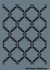 Wal Stencil Duvar Şablonu 05