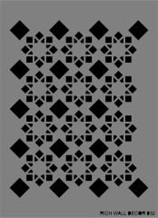 Wal Stencil Duvar Şablonu 32