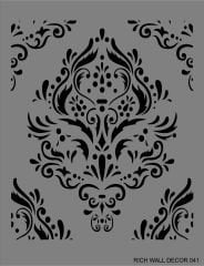 Wal Stencil Duvar Şablonu 41