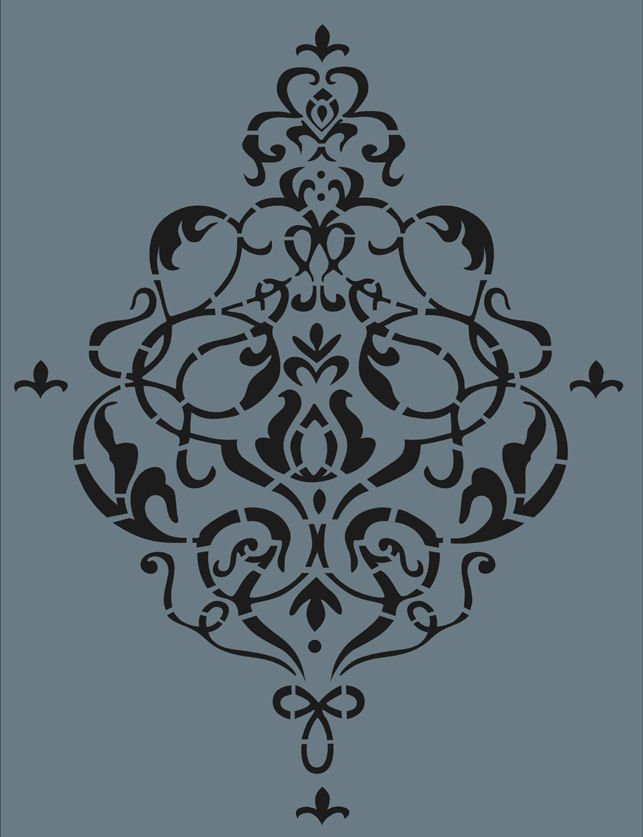 Wal Stencil Duvar Şablonu 15