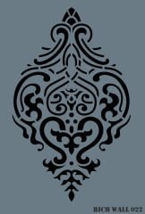 Wal Stencil Duvar Şablonu 22